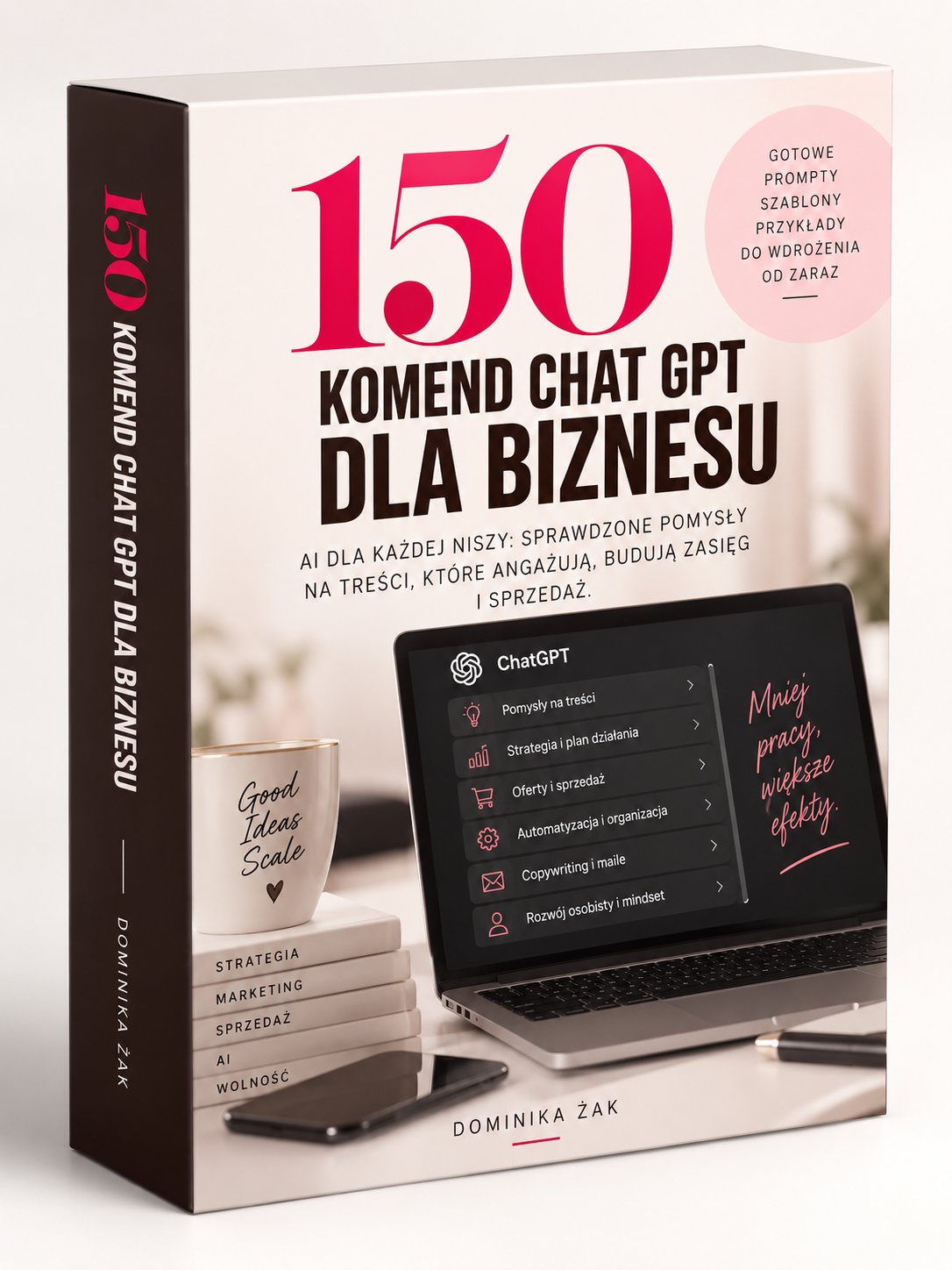 Zdjęcie produktu 150 komend ChatGPT dla biznesu